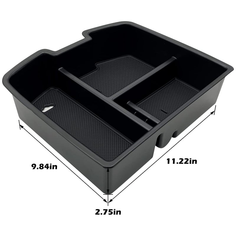 JOJOMARK Center Console Organizer Tray Compatible with 2007-2014 GMC Sierra Chevy Silverado Tahoe Yukon Suburban - Accessories Replaces 19166288 - Image 4